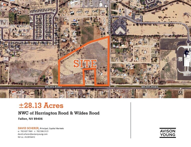 Primary Photo Of 865 Wood Dr, Fallon Land For Sale