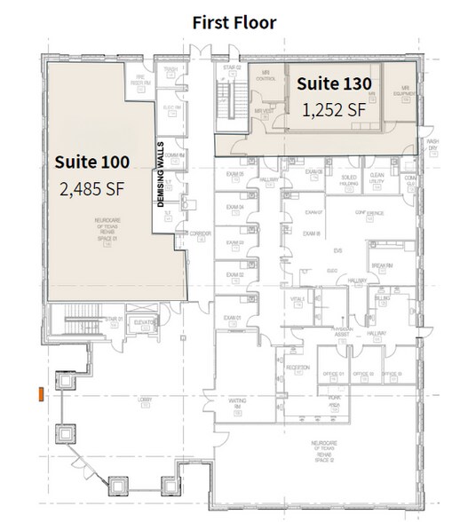 More Photos Of 5550 Warren Pky, Frisco Medical For Lease