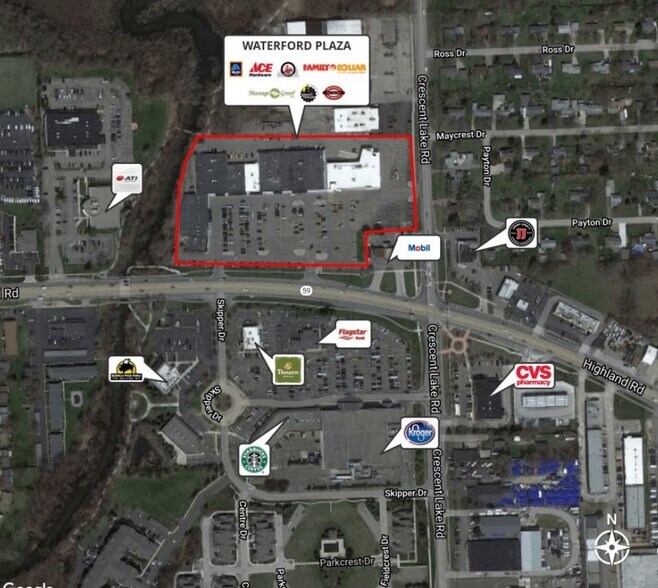 More Photos Of 5012-5160 Highland Rd, Waterford Supermarket For Lease