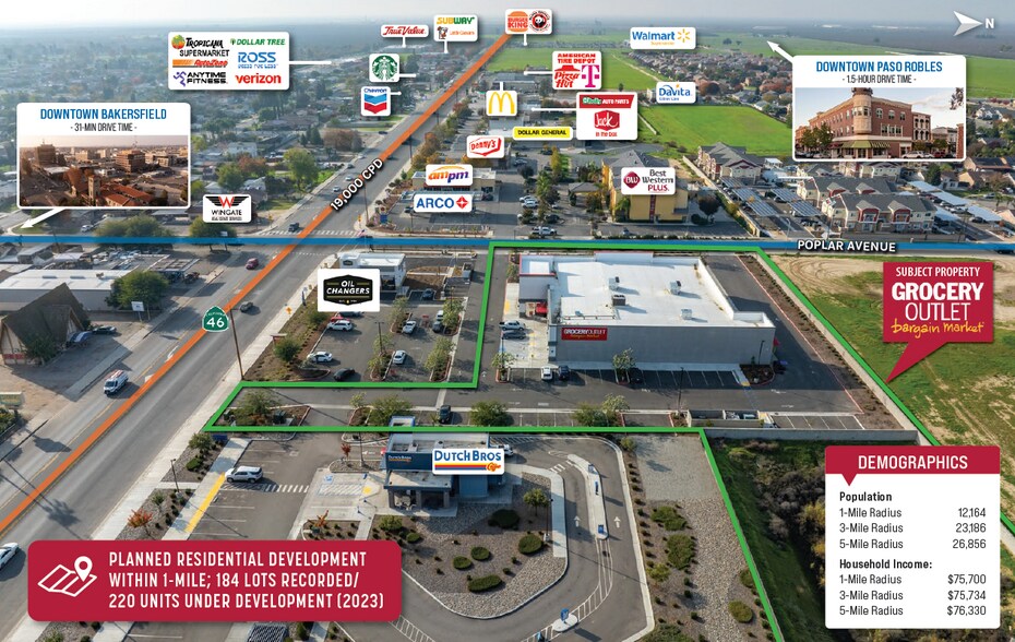More Photos Of 1650 Highway 46, Wasco Freestanding For Sale