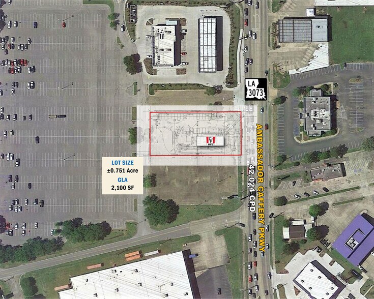 More Photos Of 3328 Ambassador Caffery Pkwy, Lafayette Fast Food For Lease