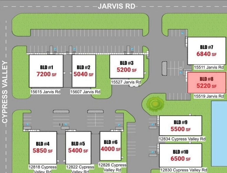 More Photos Of 15519 Jarvis Rd, Cypress Warehouse For Sale