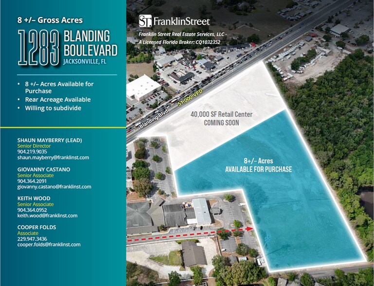 More Photos Of 1283 Blanding Blvd, Orange Park Land For Sale