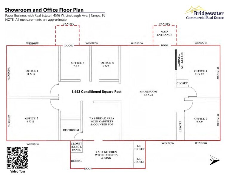 More Photos Of 4516 W Linebaugh Ave, Tampa Storefront Retail Office For Sale