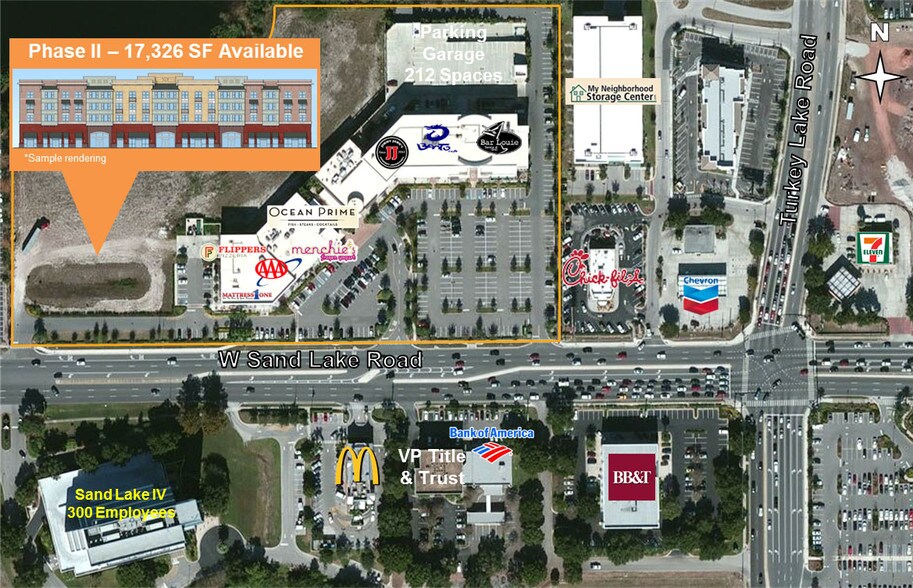 More Photos Of 7335-7339 W Sand Lake Rd, Orlando Unknown For Lease