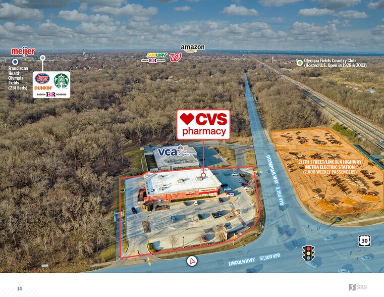 More Photos Of 3400 Lincoln Hwy, Olympia Fields Freestanding For Sale