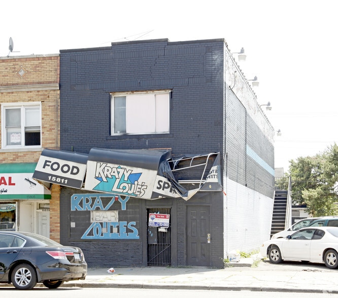 Primary Photo Of 15811-15817 W Warren Ave, Detroit Storefront Retail Residential For Sale