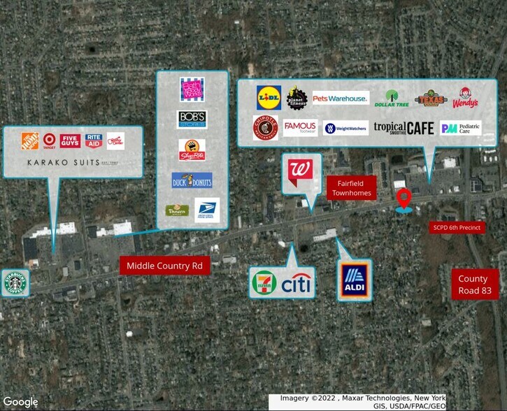 More Photos Of Middle Country Rd @ Patchogue Mt. Sinai Road, Selden Land For Lease