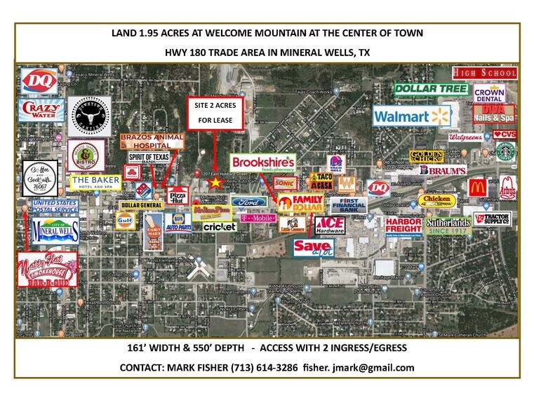 More Photos Of 1207 E Hubbard St, Mineral Wells Fast Food For Lease