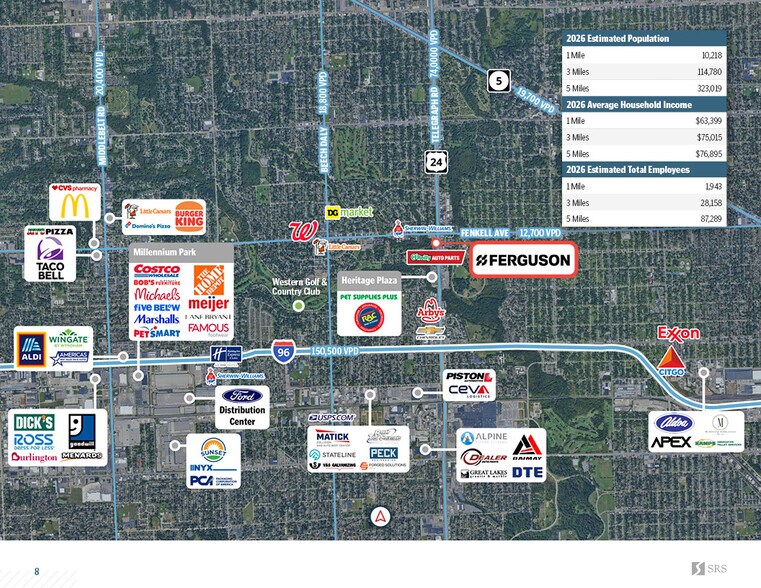 More Photos Of 15133 Telegraph Rd, Redford Township Showroom For Sale