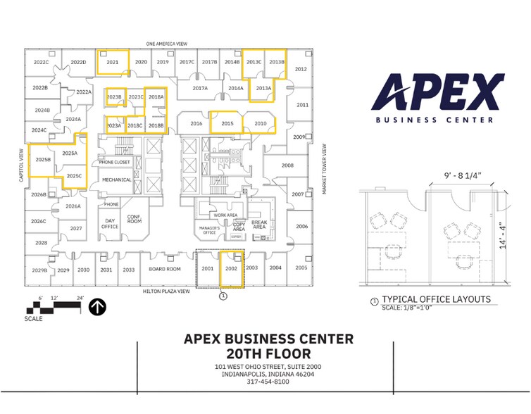 More Photos Of 101 W Ohio St, Indianapolis Coworking Space