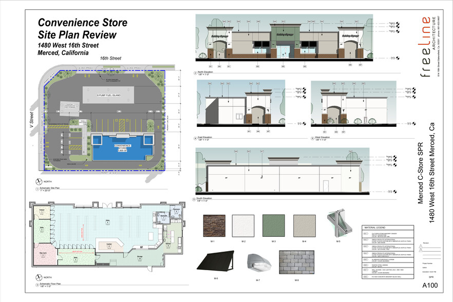 Primary Photo Of 1480 W 16th St, Merced Service Station For Sale