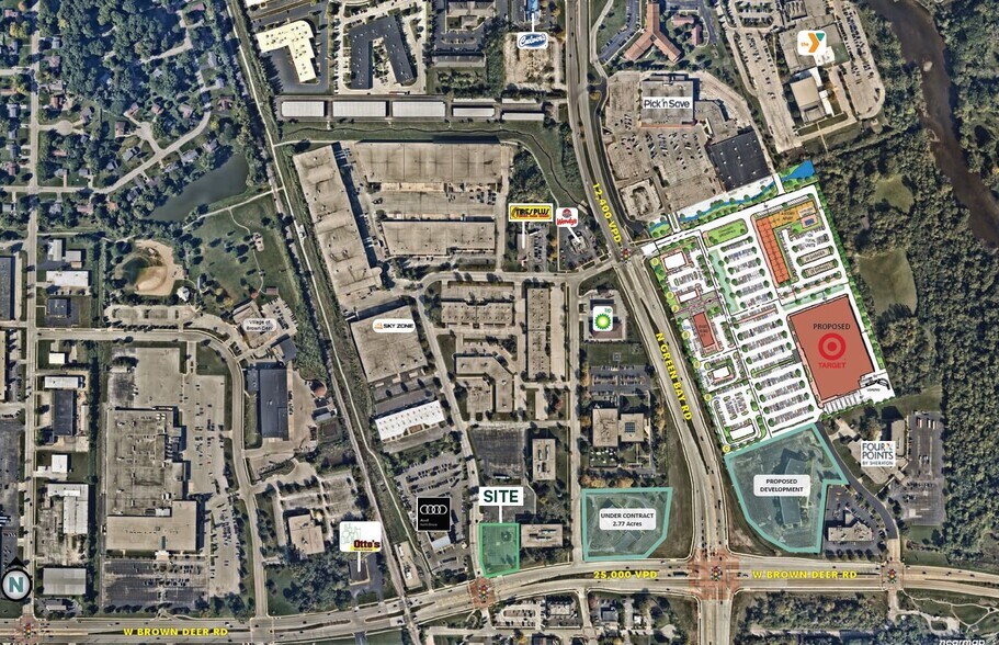 More Photos Of 4300 W Brown Deer Rd, Brown Deer Land For Lease