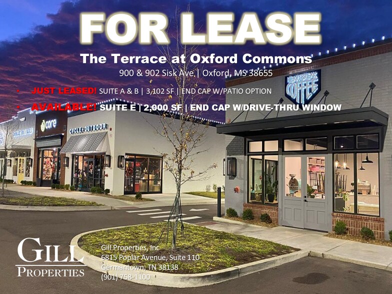 More Photos Of 900 Sisk Ave, Oxford Unknown For Lease