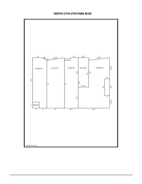 More Photos Of 2712-2726 Park, Oakland Flex For Sale