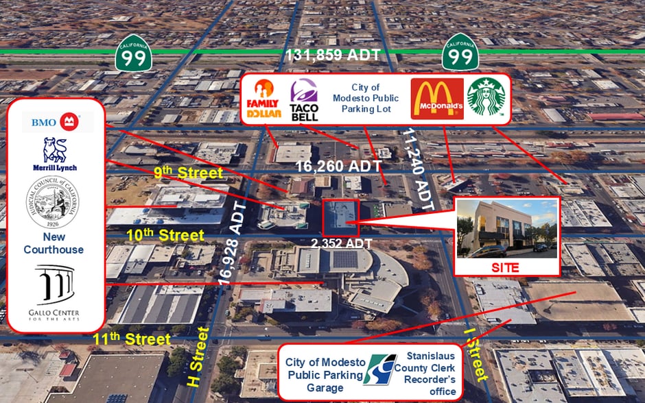 More Photos Of 817-819 10th St, Modesto Office For Sale