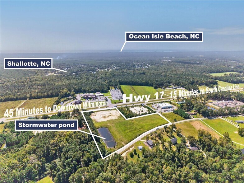 More Photos Of 5100 Ocean Hwy/Hwy 17, Shallotte Land For Sale