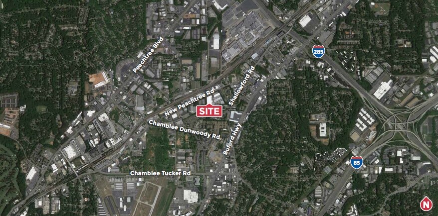 More Photos Of 5665 New Peachtree Rd, Chamblee Warehouse For Lease