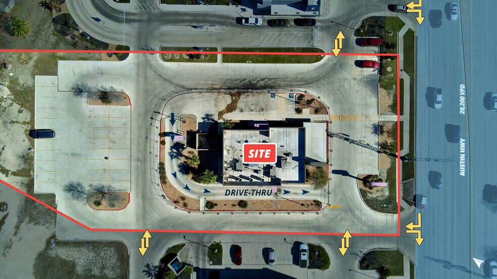 More Photos Of 1253 Austin Hwy, San Antonio Fast Food For Lease