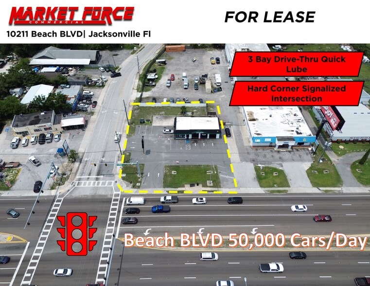 Primary Photo Of 10211 Beach Blvd, Jacksonville Auto Repair For Lease