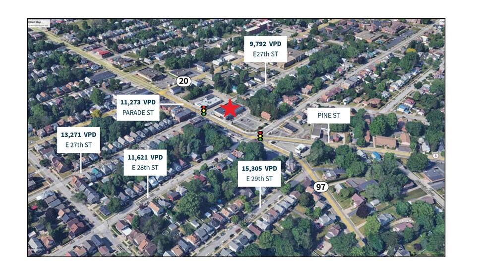 Primary Photo Of 2715 Parade St, Erie Drugstore For Lease
