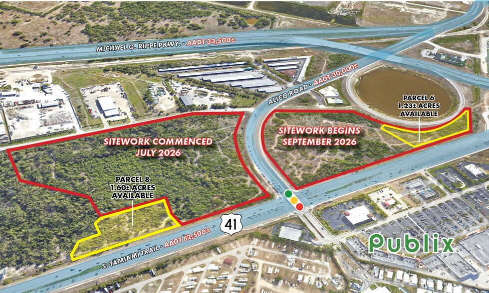 Primary Photo Of US-41 Hwy @ Alico Rd, Fort Myers Land For Sale