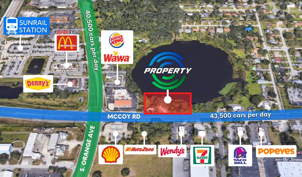 Primary Photo Of 1223 McCoy Rd, Orlando Land For Sale