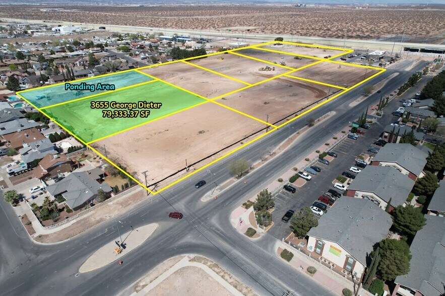More Photos Of 3655 George Dieter Ave, El Paso Land For Sale