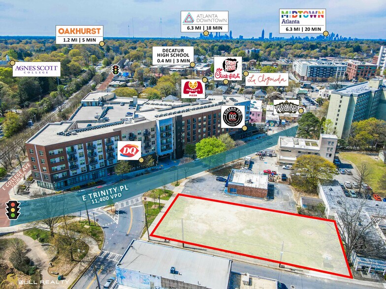 More Photos Of 250 E Trinity Pl, Decatur Land For Lease