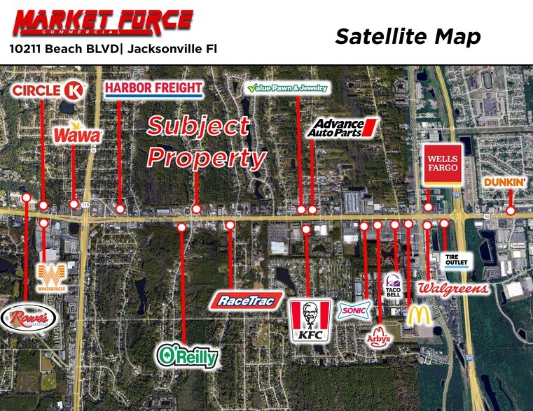 More Photos Of 10211 Beach Blvd, Jacksonville Auto Repair For Lease