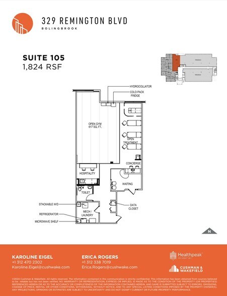 More Photos Of 329 Remington Blvd, Bolingbrook Medical For Lease