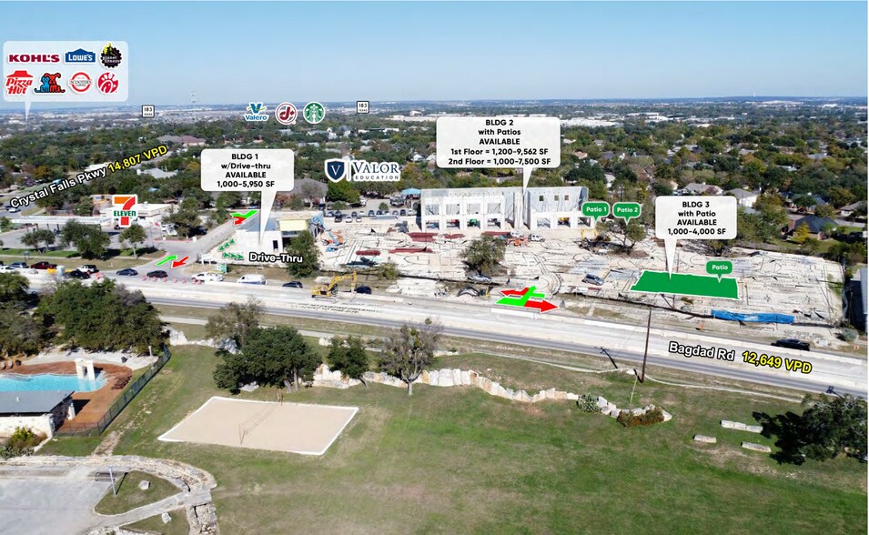 More Photos Of 1900 S Bagdad Rd, Leander Unknown For Lease