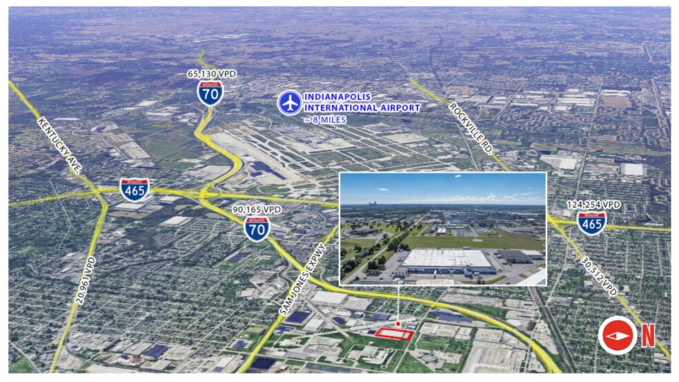 More Photos Of 4001 W Minnesota St, Indianapolis Refrigeration Cold Storage For Lease