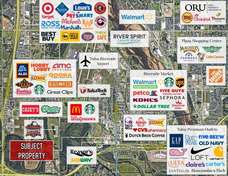 More Photos Of 679 W 101st Pl S, Jenks General Retail For Sale