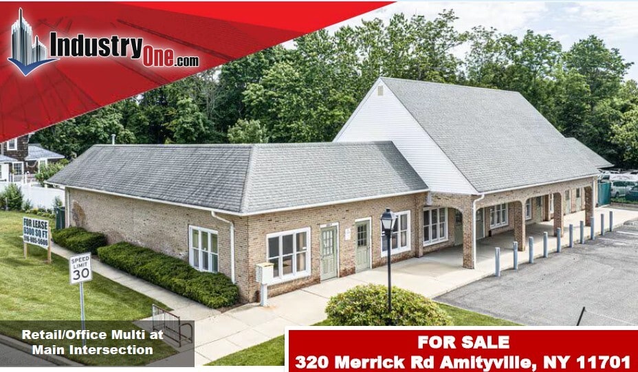 Primary Photo Of 320 Merrick Rd, Amityville Freestanding For Sale