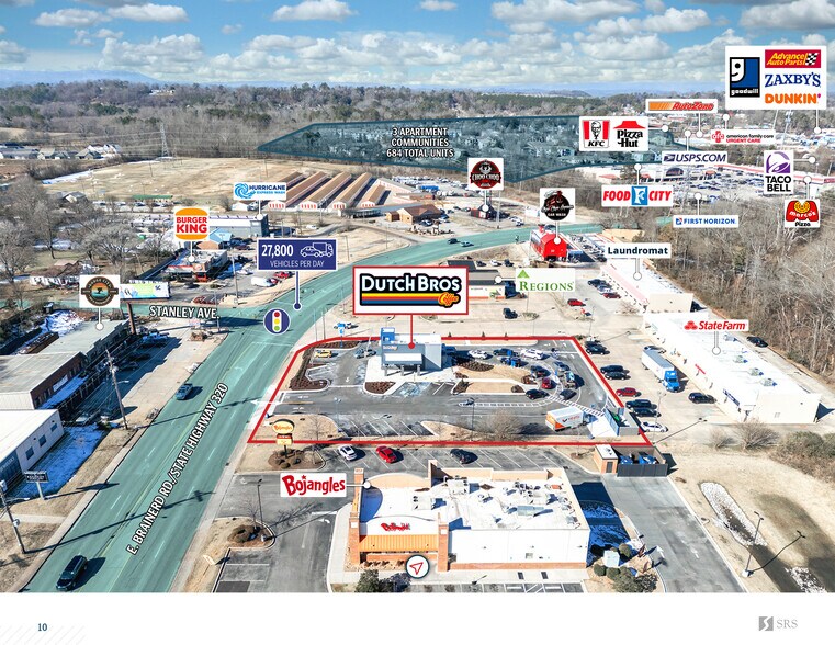 More Photos Of 7961 E Brainerd Rd, Chattanooga Fast Food For Sale