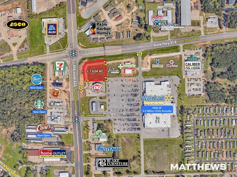 More Photos Of 406 TX-323 loop, Tyler Land For Lease