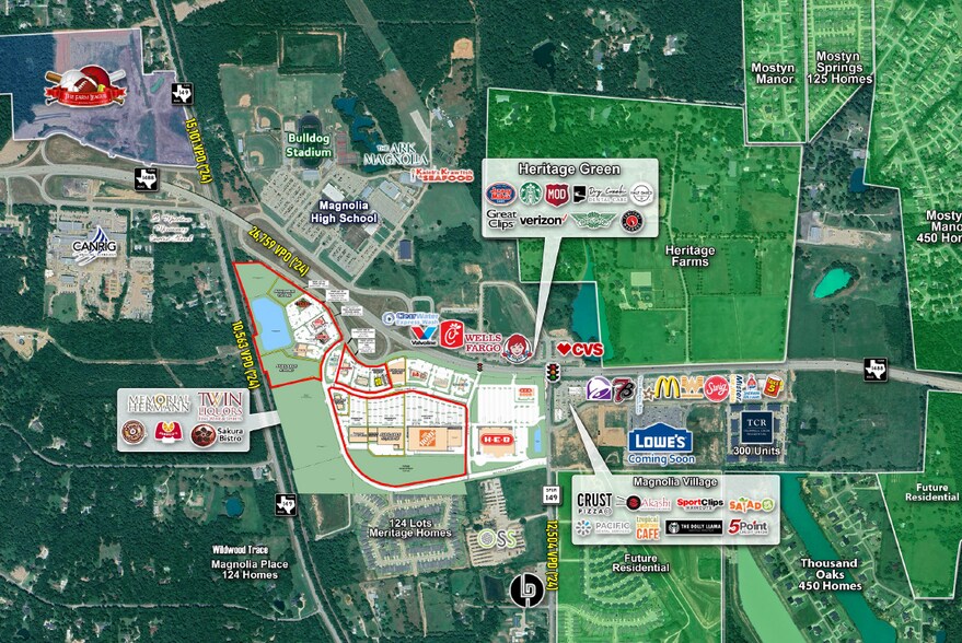 Primary Photo Of SWC of SPUR 149 at FM 1488 Rd, Magnolia Unknown For Lease