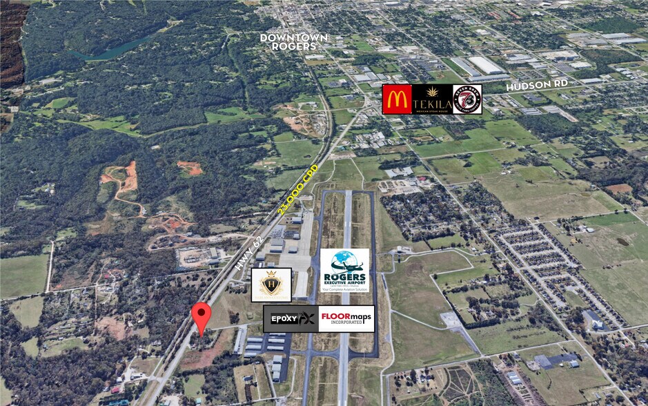 Primary Photo Of 2.18 Acres NE Hudson Rd, Rogers Land For Sale