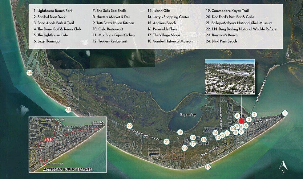 More Photos Of 1223 Periwinkle Way, Sanibel Land For Sale