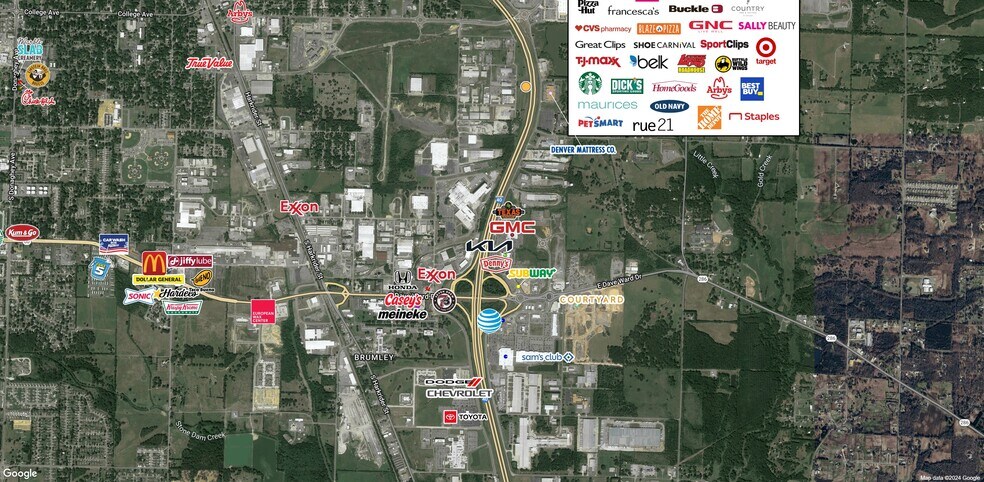 More Photos Of I-40 @ Tilk Rd, Conway Land For Sale