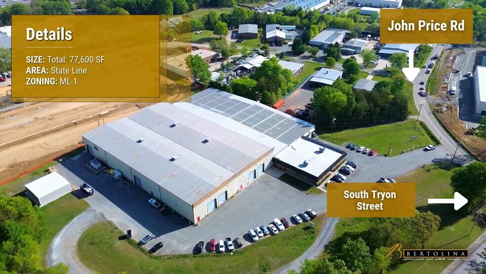 Primary Photo Of 10700 John Price Rd, Charlotte Warehouse For Lease