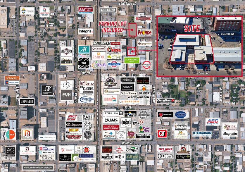 More Photos Of 343, 351 N. Mosley & 340 414 N. Rock Island, Wichita Warehouse For Sale