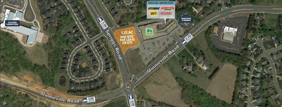 Primary Photo Of 14635 Spriggs Rd, Dale City Land For Lease