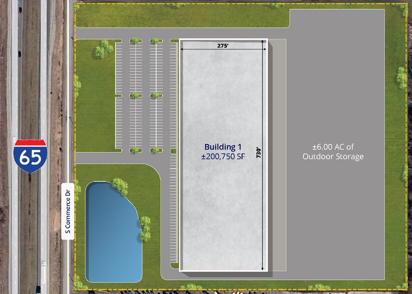 More Photos Of 700 S Commerce Dr, Seymour Land For Lease