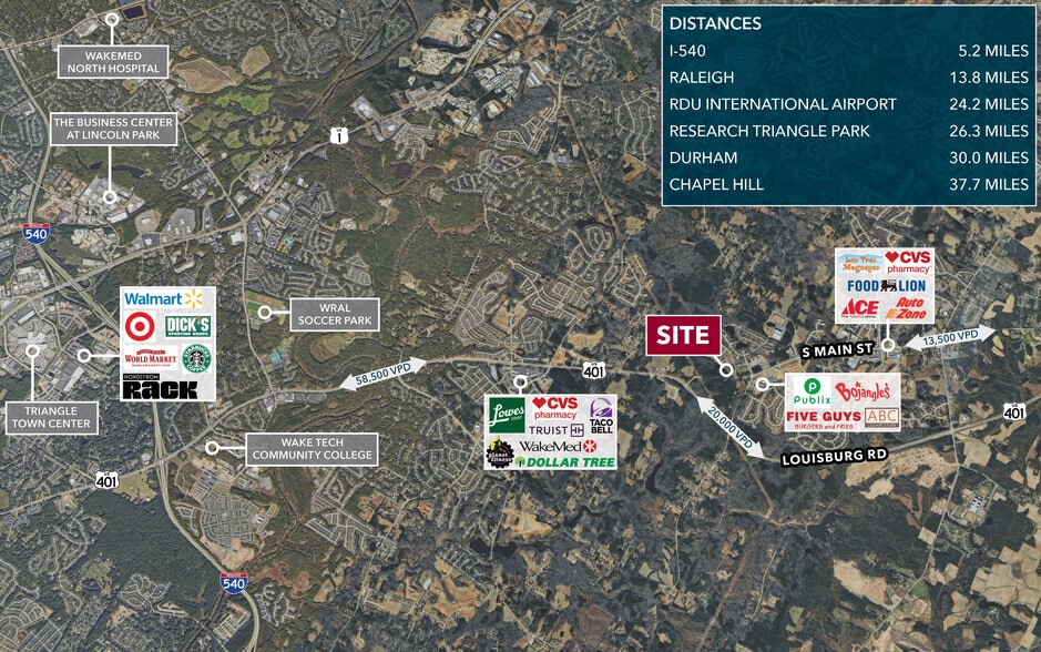 More Photos Of 1100 S Main St, Rolesville Land For Sale