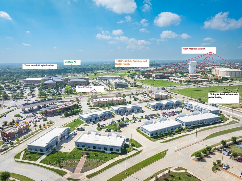 More Photos Of 945 Stockton Dr, Allen Unknown For Lease