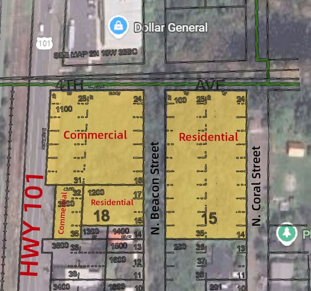 Primary Photo Of 400 Highway 101, Rockaway Beach Land For Sale