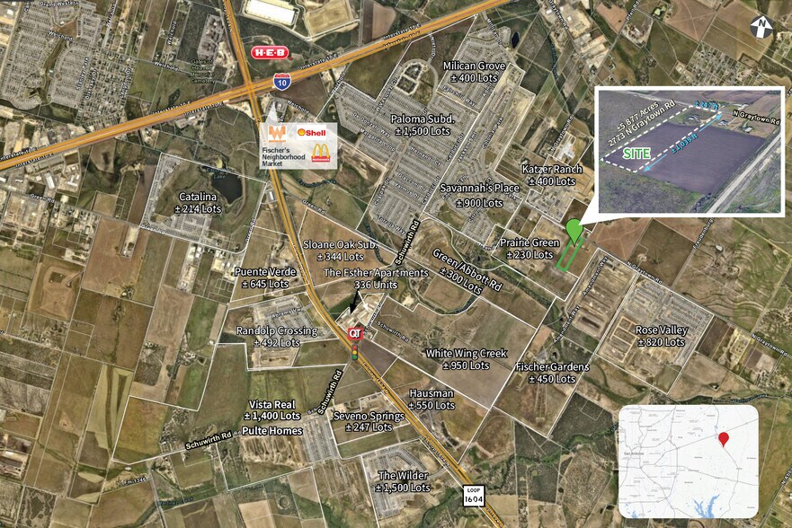 Primary Photo Of 2773 N Graytown Rd, Converse Land For Sale