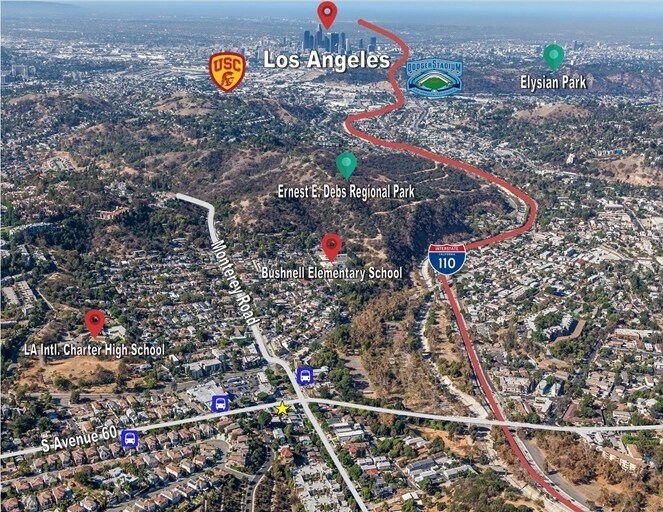 More Photos Of 6000 Monterey Rd, Los Angeles Land For Lease